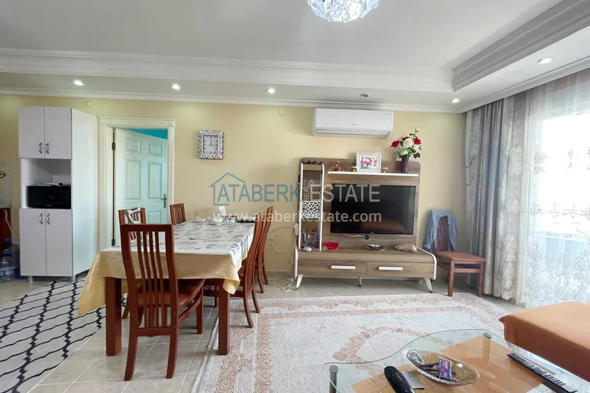 Kupuj  Trzypokojowy apartament pod klucz z widokiem na morze w dzielnicy Tosmur, Alanya 4 