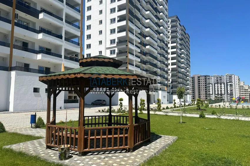 Gotowy apartament z dwiema sypialniami w Mersin, Tomyuk 4 