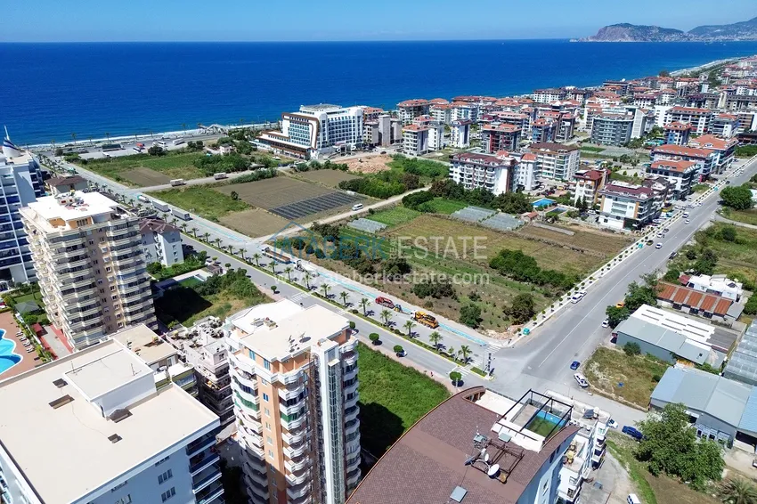 Apartament 2+1 z meblami, widokiem na góry i morze — Alanya, dzielnica Mahmutlar 4 