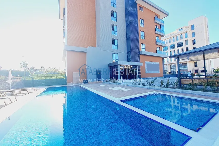 Jednopokojowy apartament z widokiem na morze w Kargicak, Alanya - 100 metrów od wybrzeża 4 