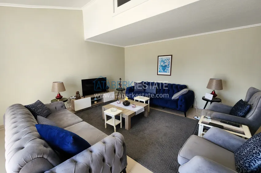 Kupuj  Penthouse duplex 3+1 umeblowany z widokiem na morze i góry, dzielnica Kestel — Alanya  4 