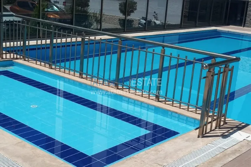 Dwupokojowe mieszkanie w komfortowym kompleksie — Alanya, dzielnica Oba 5 