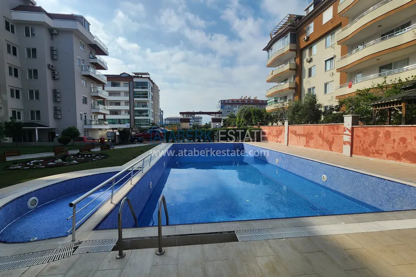Penthouse duplex 3+1 umeblowany z widokiem na morze i góry, dzielnica Kestel — Alanya  5 