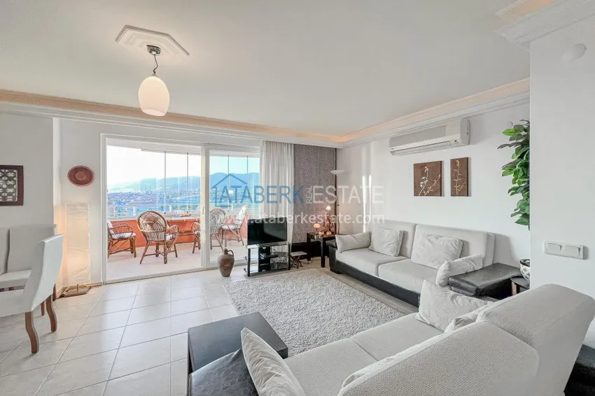 Kupuj  Apartament 2+1 z meblami, widokiem na góry i morze — Alanya, dzielnica Mahmutlar 5 
