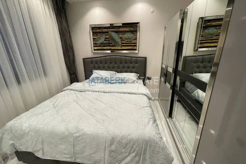 Kupuj  Umeblowany apartament z jedną sypialnią w kompleksie z infrastrukturą hotelową, dzielnica Mahmutlar — Alanya  5 