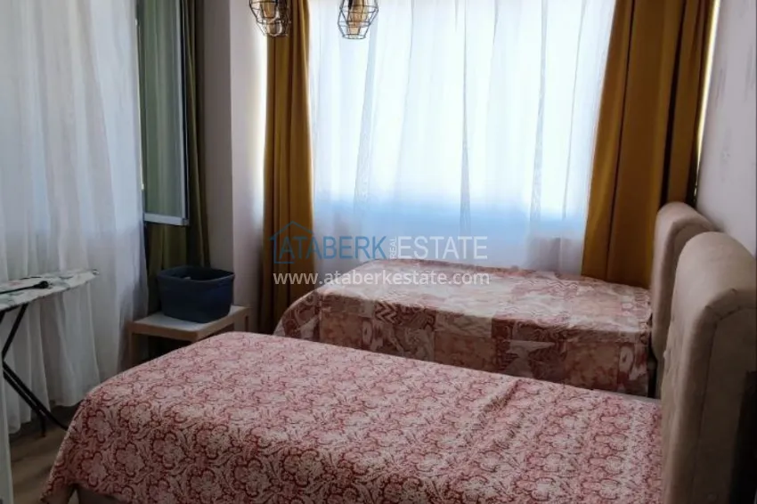 Kupuj  Liniowy czteropokojowy apartament z meblami w dzielnicy Teje, Mersin 6 