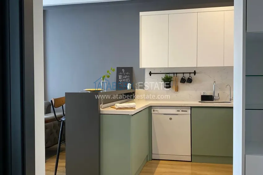 Kupuj Apartament pod klucz 1+1 z widokiem na morze w Teja, Mersin 4