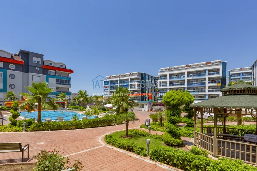 Dwupoziomowy penthouse z widokiem na morze w ultra-luksusowym kompleksie w dzielnicy Alanya Kestel 6 