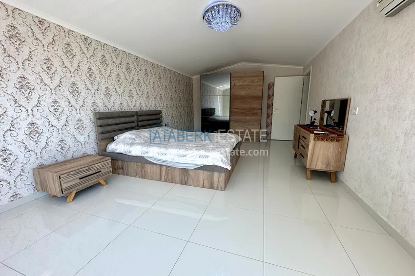 Kupuj  Dwupoziomowy penthouse z widokiem na morze w ultra-luksusowym kompleksie w dzielnicy Alanya Kestel 6 