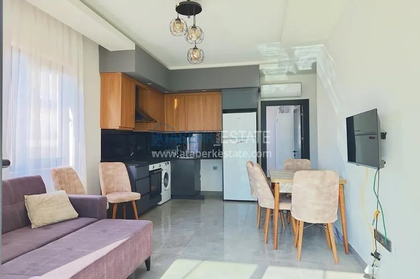 Kupuj  Apartament 1+1 z meblami i przeszklonym balkonem, dzielnica Oba — Alanya 5 