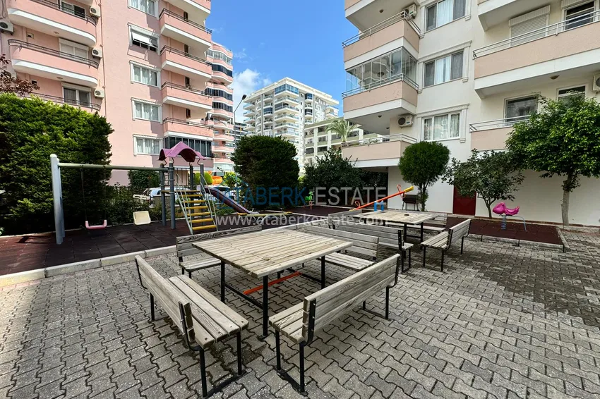 Apartament 2+1 z meblami i widokiem na morze, dzielnica Mahmutlar — Alanya 7 
