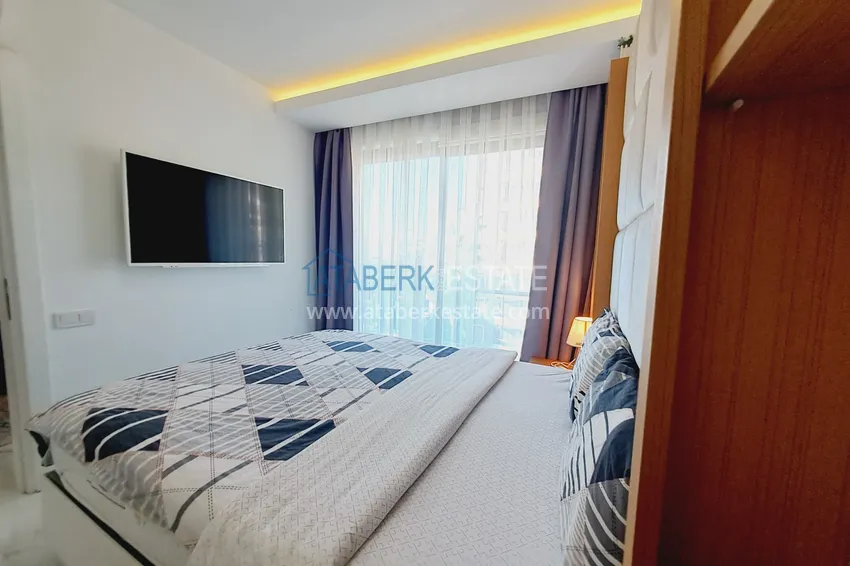 Kupuj  Apartament z jedną sypialnią w centrum Alanyi z meblami i dostępem do prywatnej plaży 5 