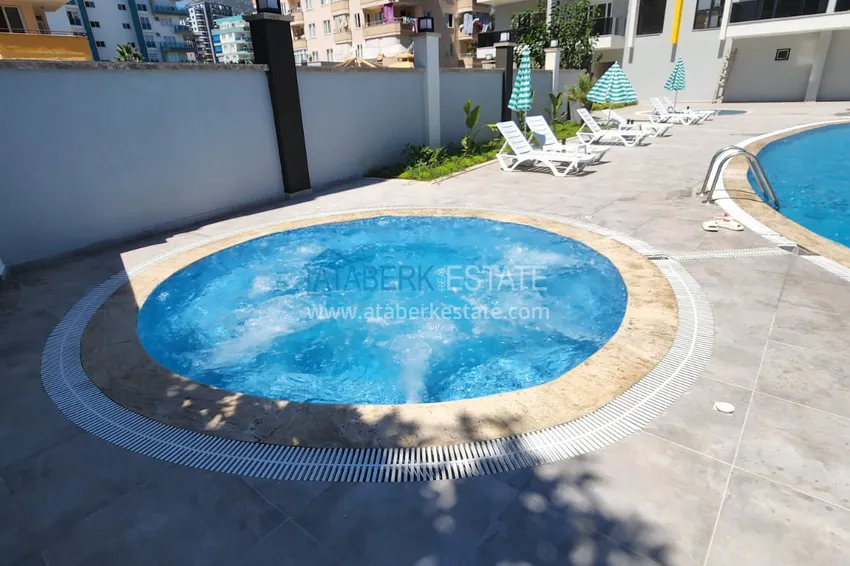 Penthouse z luksusowymi meblami w nowoczesnym kompleksie — Alanya, dzielnica Mahmutlar 5 