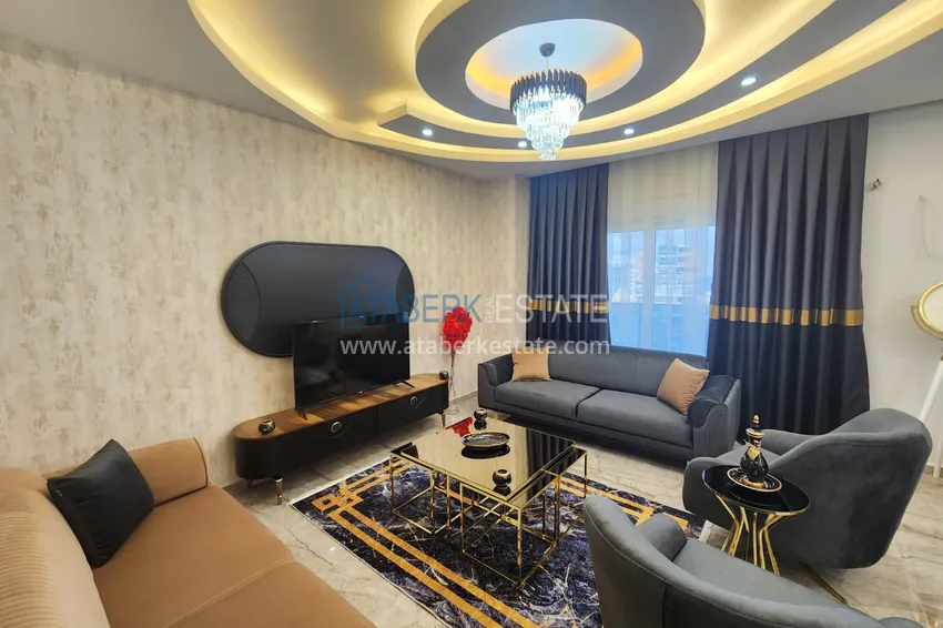Kupuj  Penthouse z luksusowymi meblami w nowoczesnym kompleksie — Alanya, dzielnica Mahmutlar 6 