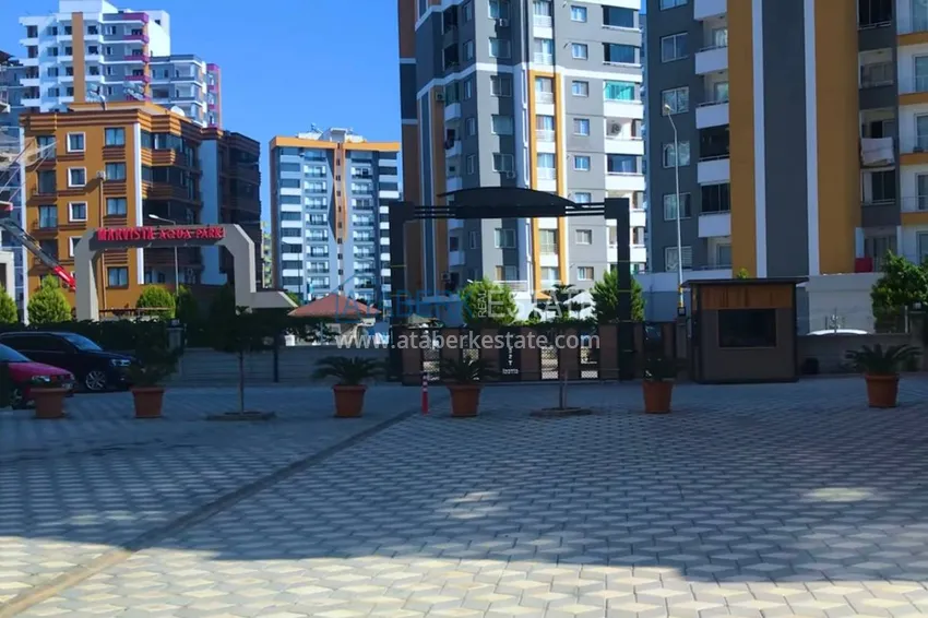 Liniowy czteropokojowy apartament z meblami w dzielnicy Teje, Mersin 7 