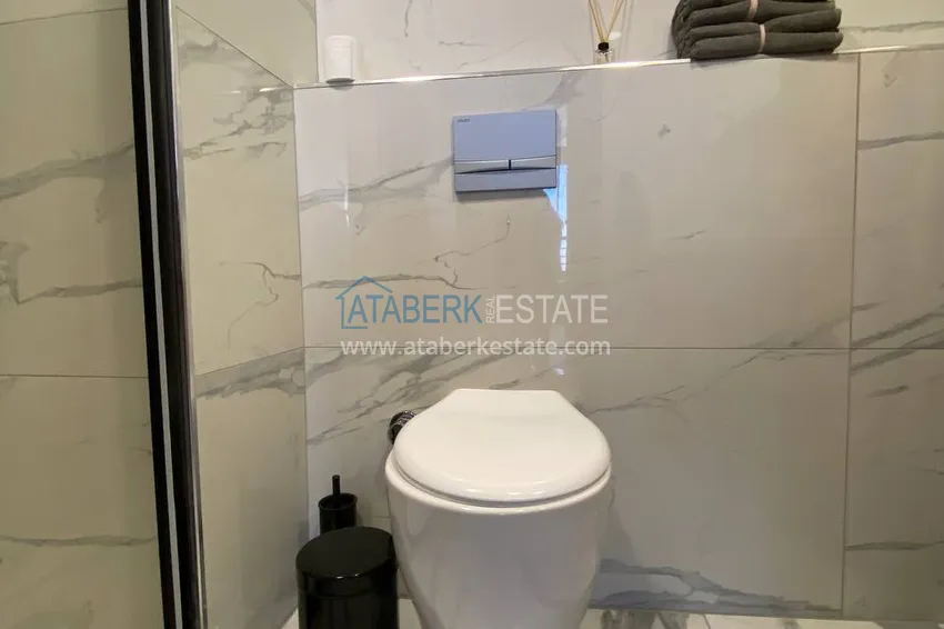Kupuj  Umeblowany apartament z 2 sypialniami i panoramicznym widokiem na morze w dzielnicy Soli, Mersin 6 