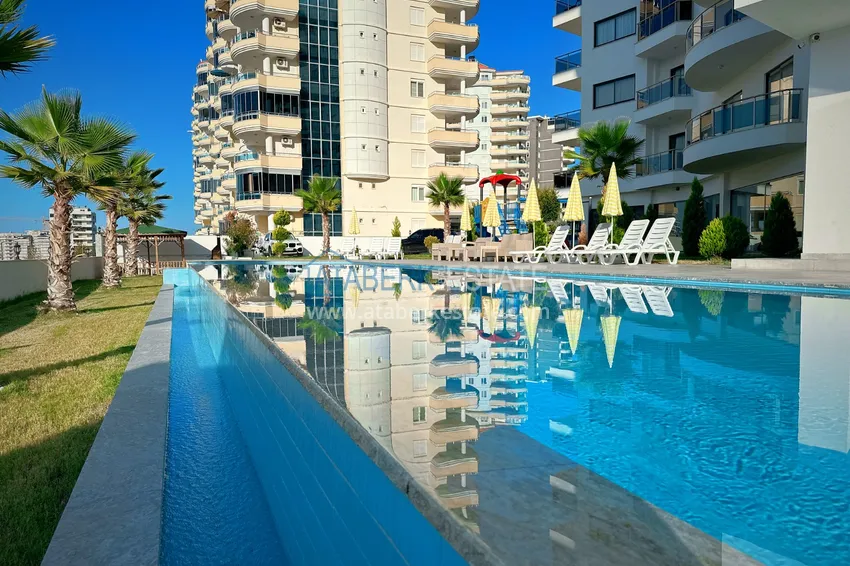 Apartament 1+1 z meblami i widokiem na morze, dzielnica Mahmutlar — Alanya 6 