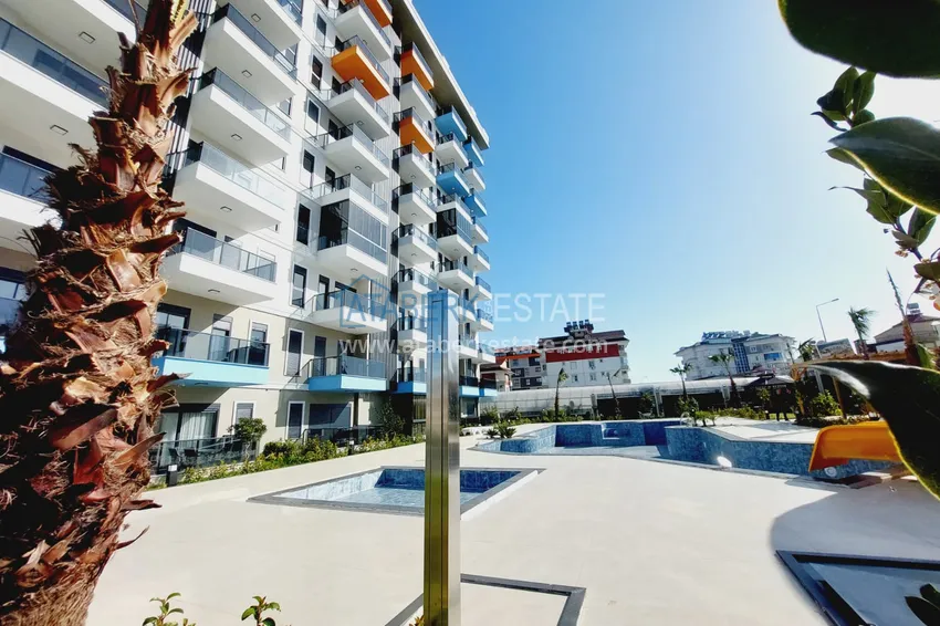 Jednopokojowy apartament z widokiem na morze w nowym kompleksie — Alanya, dzielnica Avsallar 6 