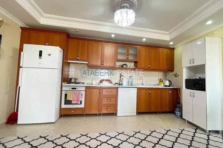 Kupuj  Trzypokojowy apartament pod klucz z widokiem na morze w dzielnicy Tosmur, Alanya 6 