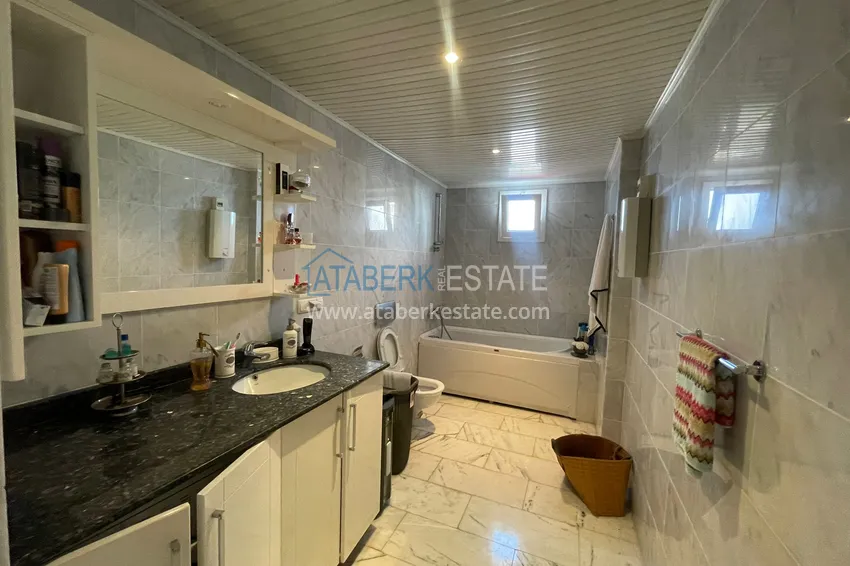 Kupuj  Nieruchomość na zezwolenie na pobyt! Apartament 3+1 z meblami i widokiem na morze, dzielnica Tosmur — Alanya 12 
