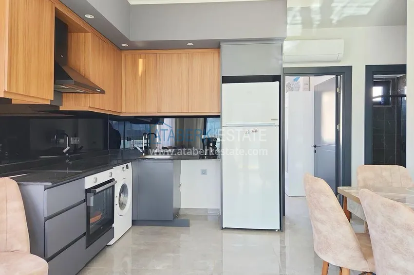 Kupuj  Apartament 1+1 z meblami i przeszklonym balkonem, dzielnica Oba — Alanya 6 