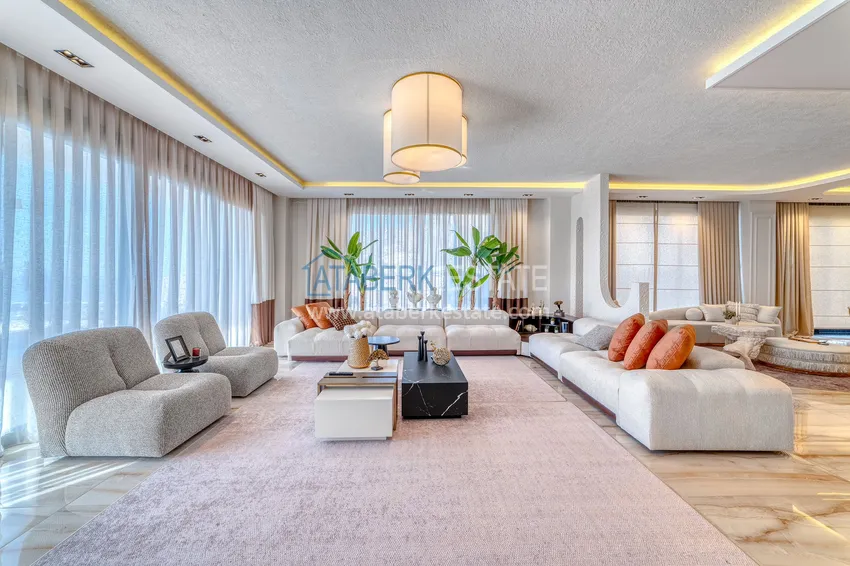 Kupuj  Modny triplex o ekskluzywnym designie w dzielnicy Kargicak w Alanyi  6 