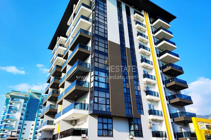 Penthouse z luksusowymi meblami w nowoczesnym kompleksie — Alanya, dzielnica Mahmutlar 6 
