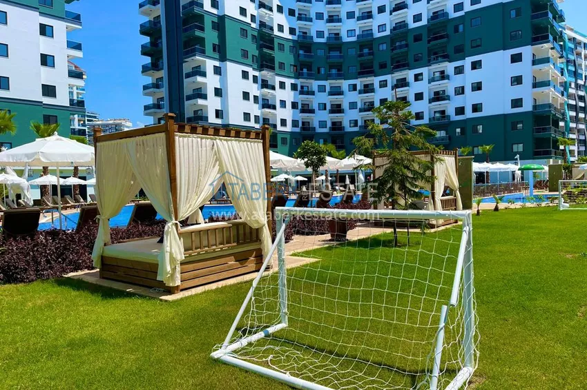 Umeblowany apartament z jedną sypialnią w kompleksie z infrastrukturą hotelową, dzielnica Mahmutlar — Alanya  10 