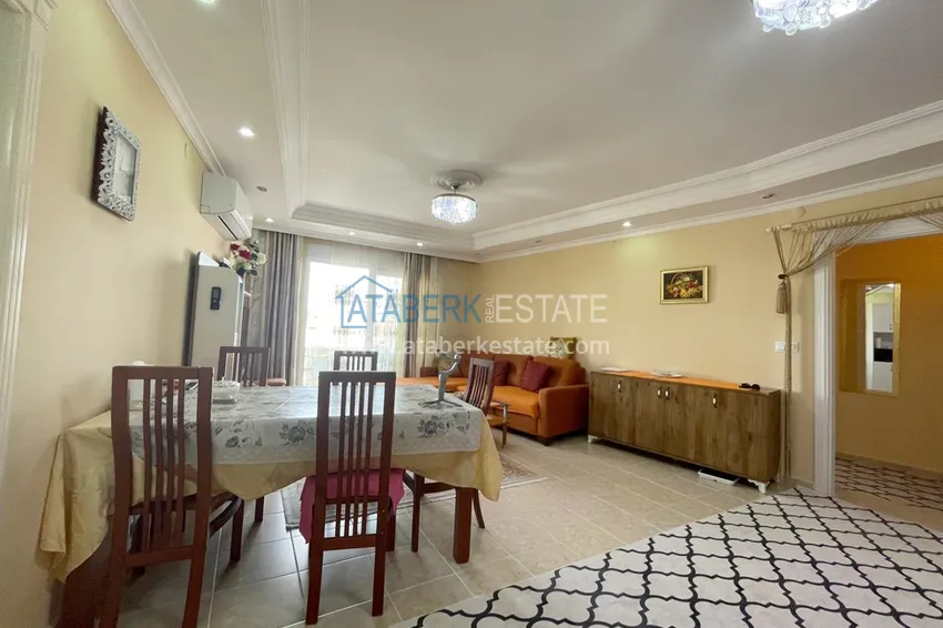 Kupuj  Trzypokojowy apartament pod klucz z widokiem na morze w dzielnicy Tosmur, Alanya 7 