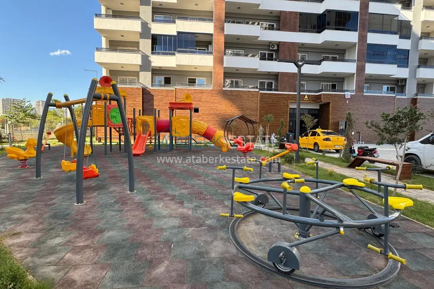 Jednopokojowy apartament 75 m2 z widokiem na morze w Mersin, Arpaçbakhshish 7 