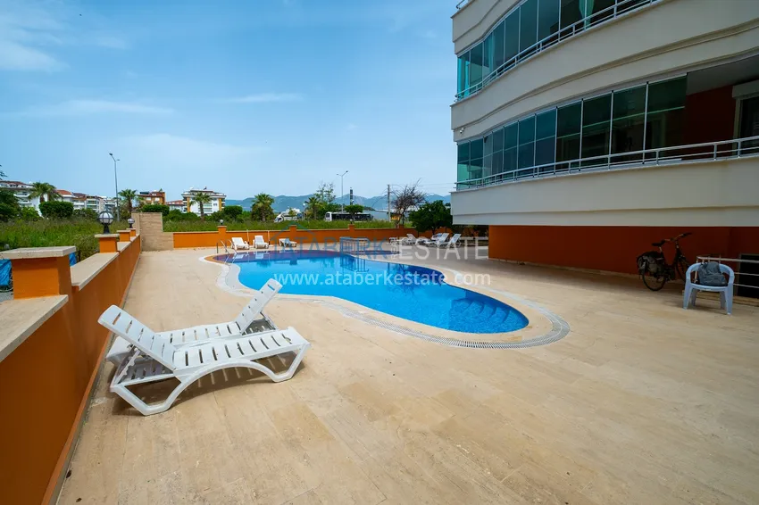 Apartament 2+1 z meblami, widokiem na góry i morze — Alanya, dzielnica Mahmutlar 7 