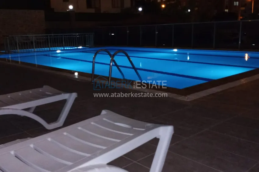 Dwupokojowe mieszkanie w komfortowym kompleksie — Alanya, dzielnica Oba 8 