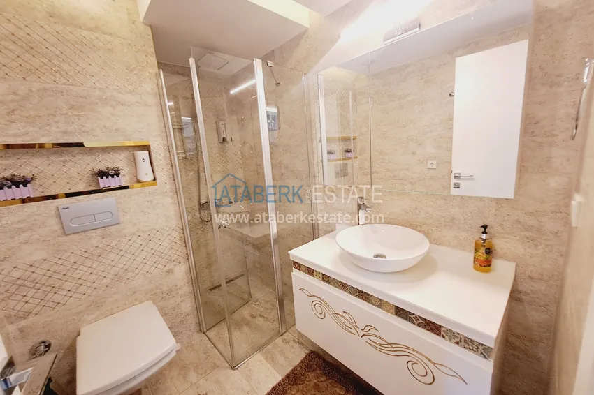 Kupuj  Apartament z jedną sypialnią w centrum Alanyi z meblami i dostępem do prywatnej plaży 7 