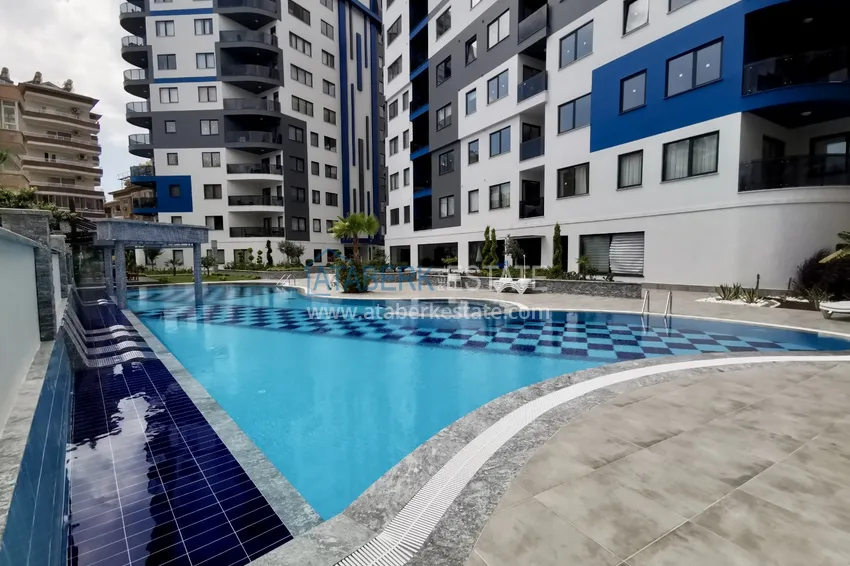 Trzypokojowe mieszkanie pod klucz w centrum Alanyi, zaledwie 5 minut od plaży Kleopatra 7 