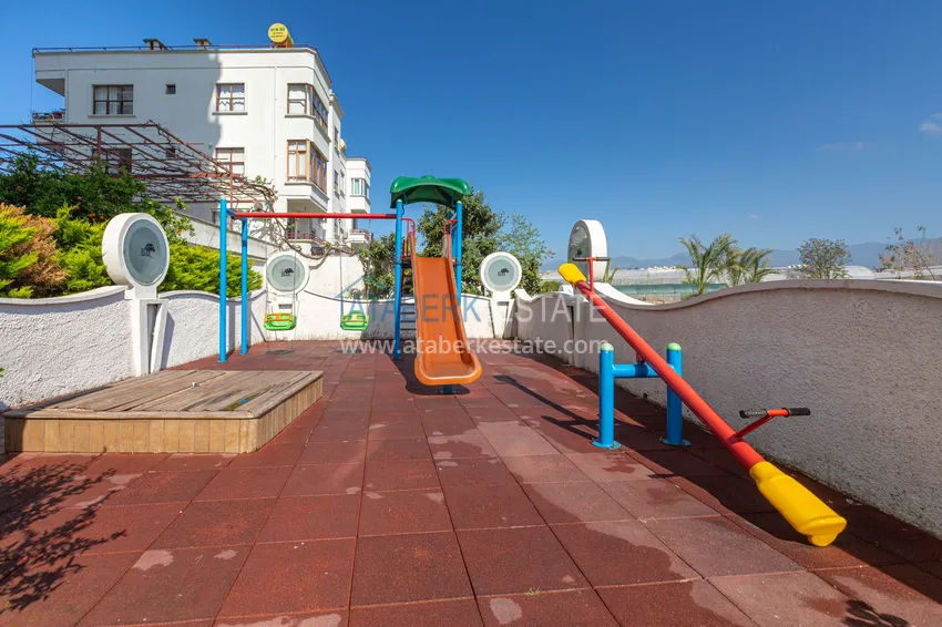 Apartament z dwiema sypialniami z meblami i oddzielnym apartamentem kuchennym w Mahmutlar 9 