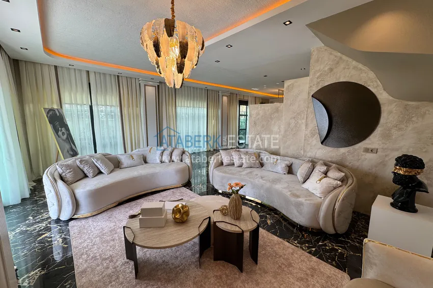 Kupuj  Nieruchomości dla obywatelstwa! Wolnostojąca luksusowa willa z przepięknym widokiem w Kargicak 9 