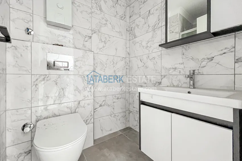 Kupuj  Apartament 1+1 z przeszklonym balkonem i widokiem na morze, dzielnica Kargicak — Alanya 8 