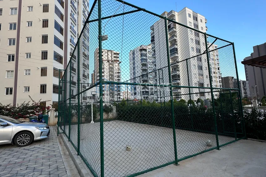 Stylowy apartament z 2 sypialniami i widokiem na góry w centrum Teje, Mersin 7 