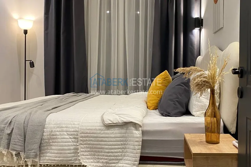 Kupuj Apartament pod klucz 1+1 z widokiem na morze w Teja, Mersin 7