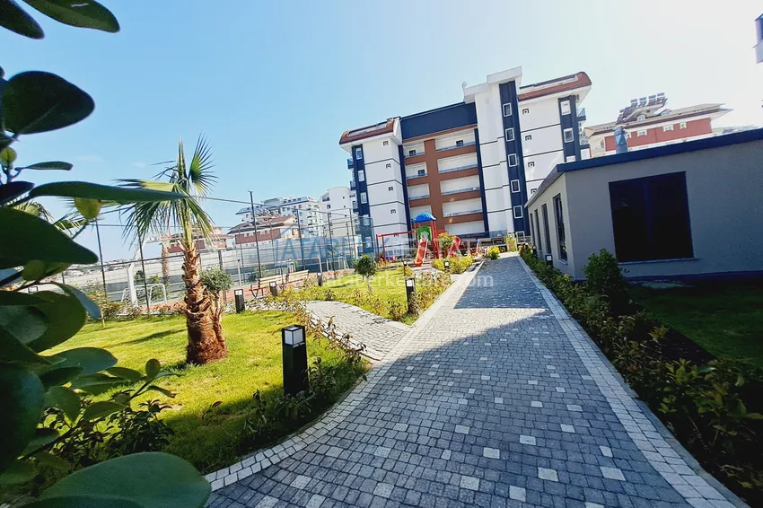 Jednopokojowy apartament z widokiem na morze w nowym kompleksie — Alanya, dzielnica Avsallar 8 