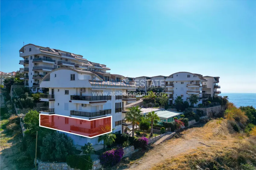 Apartament pod klucz z widokiem na morze w Alanyi, dzielnica Konakli — 250 metrów od morza 7 