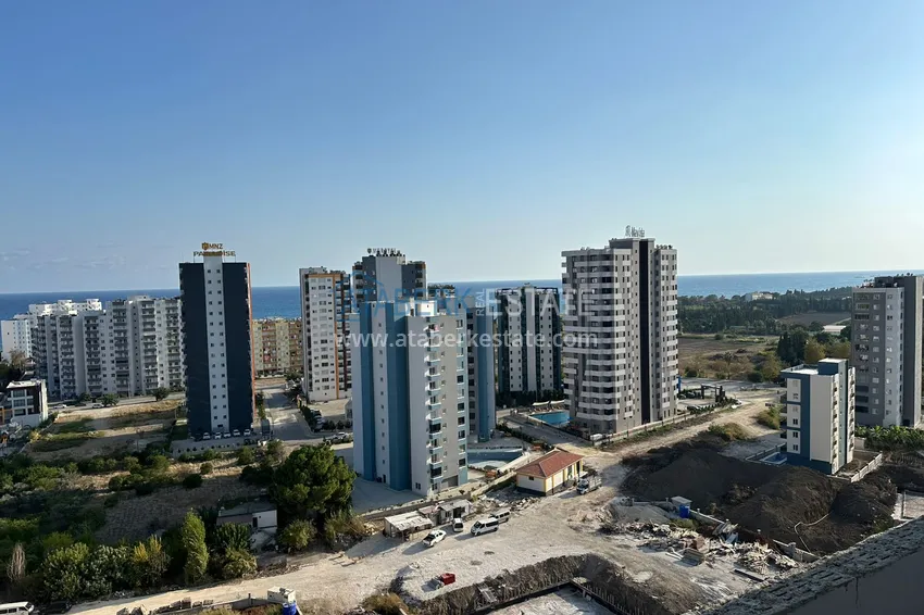 Kupuj  Apartament 1+1 z widokiem na morze w Mersin — Arpachbakhshish, w kompleksie w trakcie realizacji 8 