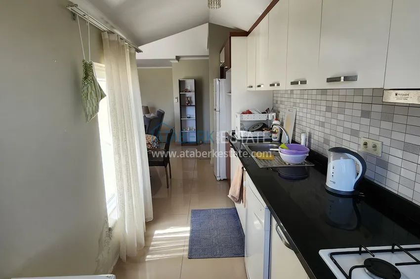 Kupuj  Penthouse duplex 3+1 umeblowany z widokiem na morze i góry, dzielnica Kestel — Alanya  8 