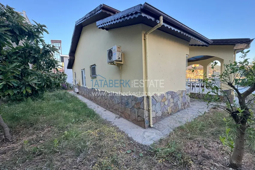 Parterowa umeblowana willa z panoramicznym widokiem i prywatnym basenem w Mahmutlar 7 
