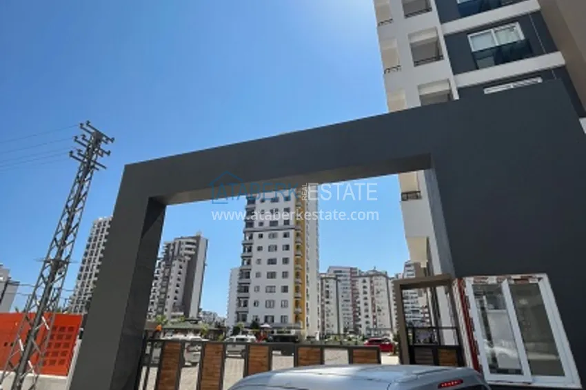 Stylowy apartament z 2 sypialniami i widokiem na góry w centrum Teje, Mersin 8 