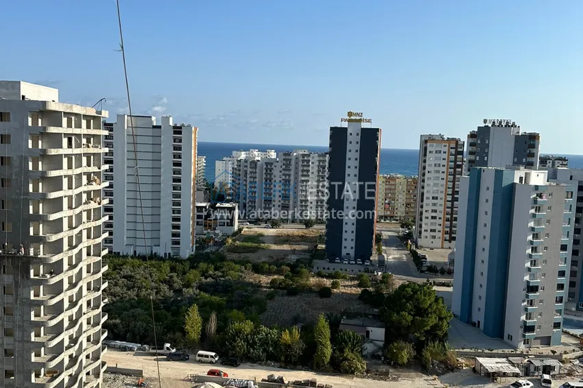 Kupuj  Apartament 1+1 z widokiem na morze w Mersin — Arpachbakhshish, w kompleksie w trakcie realizacji 9 