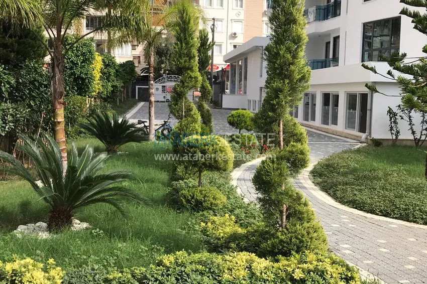 Apartament z jedną sypialnią w centrum Alanyi z meblami i dostępem do prywatnej plaży 10 