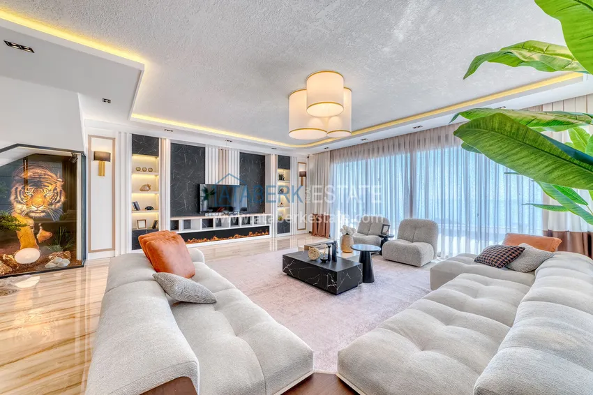Kupuj  Modny triplex o ekskluzywnym designie w dzielnicy Kargicak w Alanyi  9 