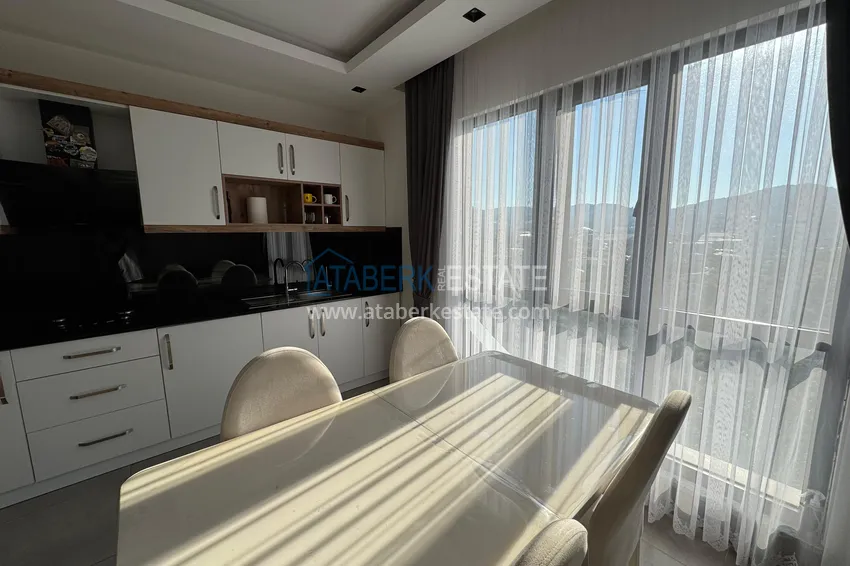 Kupuj  Umeblowany apartament 2+1 z widokiem na morze i góry, dzielnica Mahmutlar — Alanya 9 