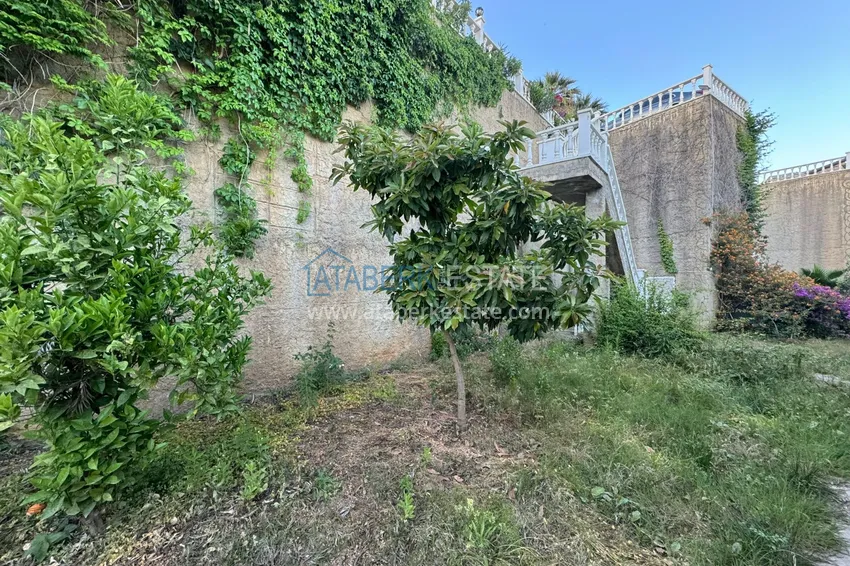 Parterowa umeblowana willa z panoramicznym widokiem i prywatnym basenem w Mahmutlar 8 